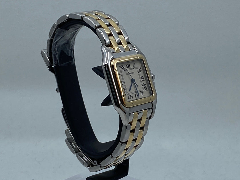 Cartier 時計 Cartier Panthère Date 26mm Roman Dial Quartz Lady Watch 187949