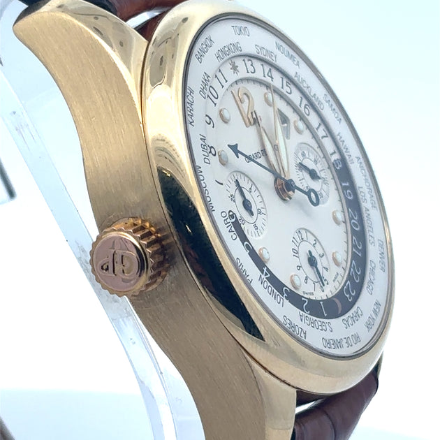 Girard Perregaux WW.TC 43mm World Timer – Alexander's Jewelers
