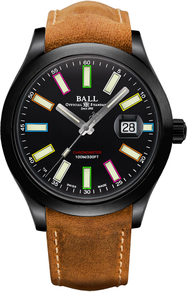 Ball Watch <br>Engineer II Rainbow <br> NM2028C-L28CJ-BK