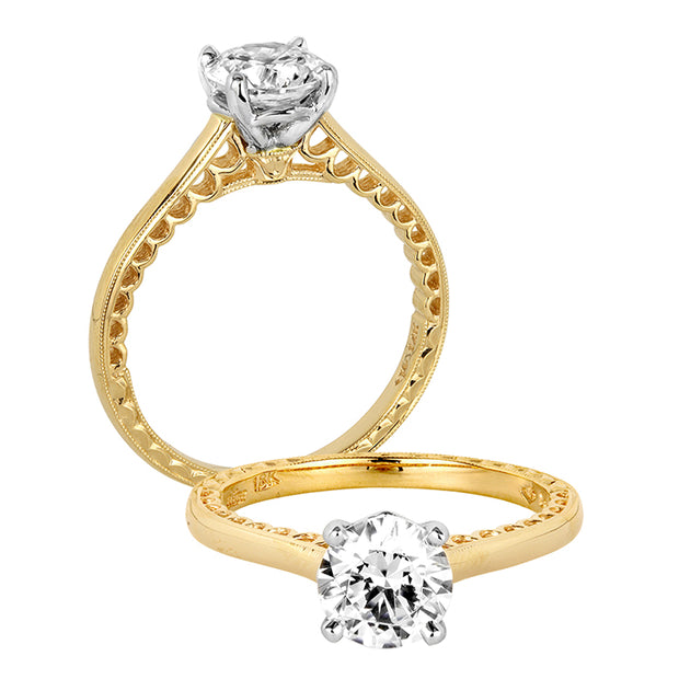 Jack Kelége <br>Engagement Ring <br>Imperial Silhouette Collection