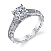 Sylvie Engagement Ring Mirabella Classic Collection Style SY986