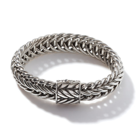 John Hardy Kami Silver 15mm Chain Bracelet