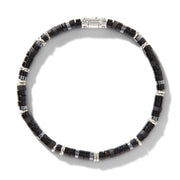 John Hardy Heishi Treated Black Onyx Bracelet