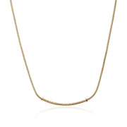 John Hardy Essentials 14K Chain Necklace with Diamonds