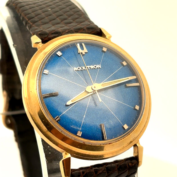 Vintage <br> Bulova Accutron <br> 14kt Gold