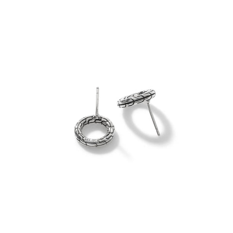 John Hardy Essentials Silver Round Studs