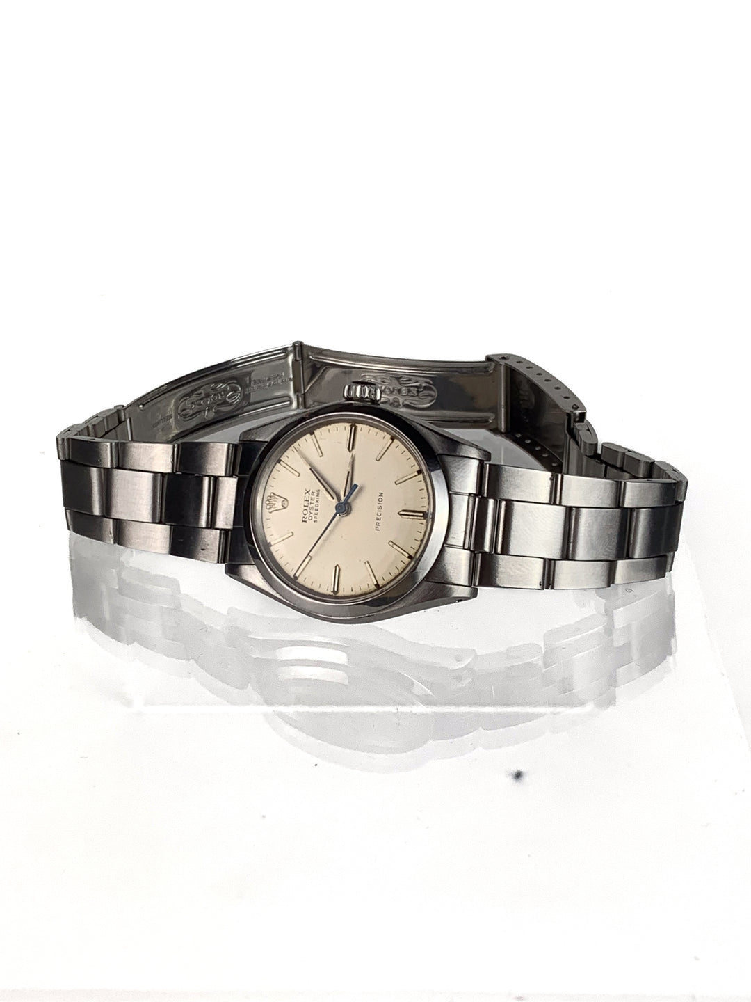 【美品】THE VINTAGE ROLEX 37989: Rolex Vintage 1973 Explorer II Albino Straight Hand