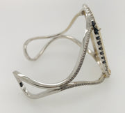 Getana Cuff Bracelet Style BR-DIA-00167-WG
