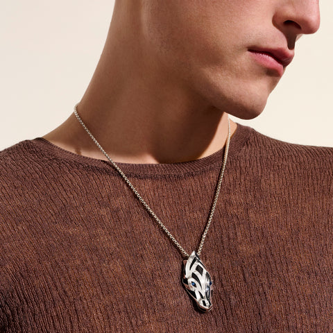 John Hardy Naga Silver Pendant