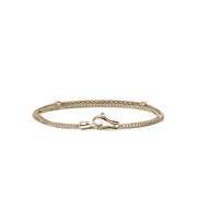 John Hardy Essentials 14K Bracelet with Diamonds