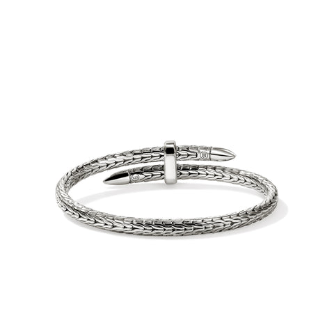 John Hardy Spear Bracelet Plain Silver