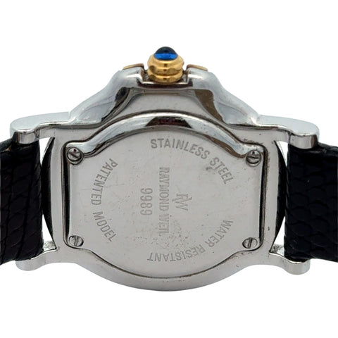 Gent's Qtz Blk Strap Raymond Weil Parsifel Watch