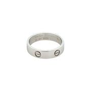 Est Cartier Lady's Love Ring 18K White Gold, Size 61