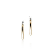 John Hardy Essentials 14K Hoop Earrings