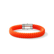 John Hardy Icon Rubber Orange Bracelet