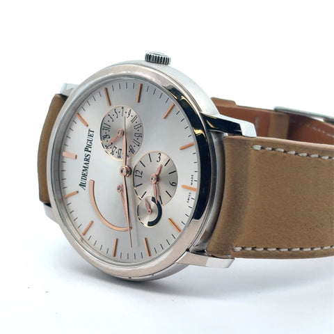 Audemars Piguet Jules Audemars Dual Time 41mm White Gold