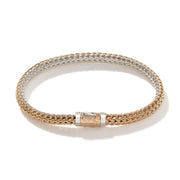 John Hardy Icon 18K Gold & Silver Reversible Bracelet