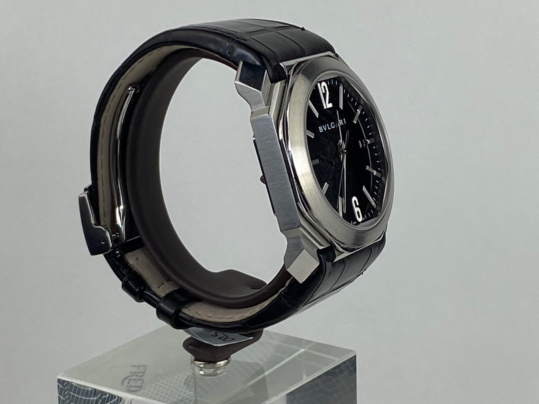 新品)BVLGARI ブルガリ オクト ブラック 41mm 101963 BGOP41BGLD