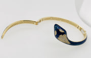 Getana Snake Bracelet Style BR-DIA-02608-YG