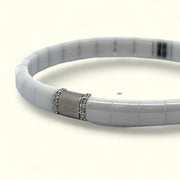 Roberto DeMeglio White Ceramic Bracelet