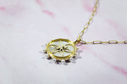 Getana 14K Yellow Gold Necklace Style PN-DIA-04778-YG
