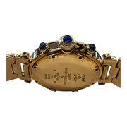 Est Cartier De Pasha Chronograph Timepiece 18k Gold