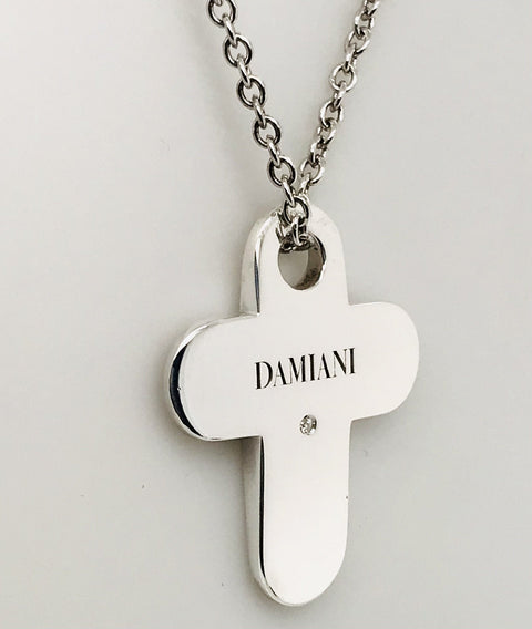 Damiani Cross Necklace