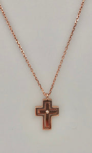 Boutique Selection Diamond Cross Pendant