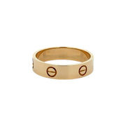 Est Cartier Lady's Love Ring 18K Yellow Gold, Size 54