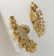 Getana Diamond Earrings Style ER-DIA-15060-YG