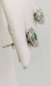 Boutique Selection Emerald Earrings