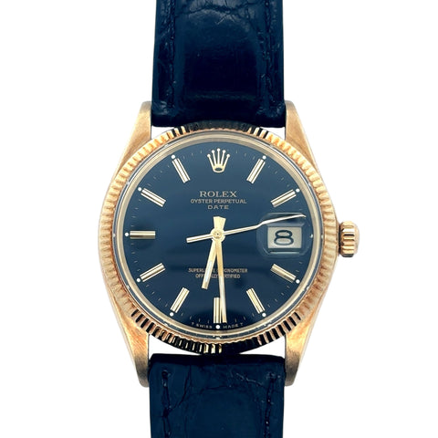 Rolex Oyster Perpetual Date 14kyg ref 1503/7 FULL SET