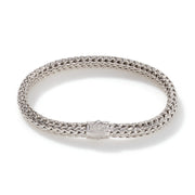 John Hardy Icon Silver Bracelet with Diamonds