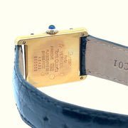 est Cartier Tank quartz mens watch