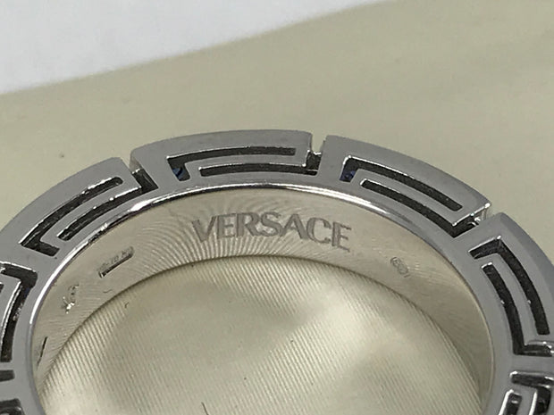 Versace Ring Medusa For Women White Gold Size 54