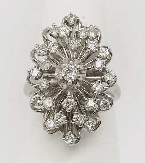 Vintage Collection Diamond Cocktail Ring