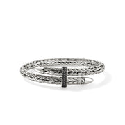 John Hardy Spear Bracelet with Black Sapphire