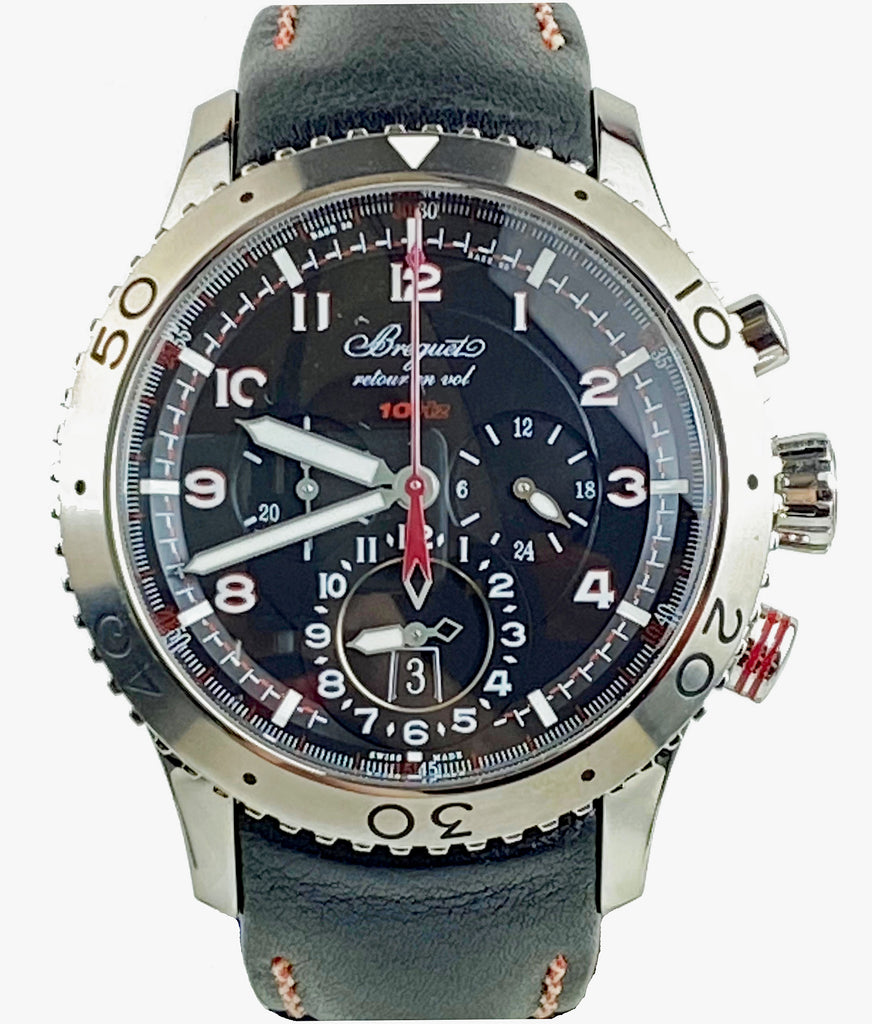 Breguet Type XXII Flyback Chronograph Reference 3880ST/H2/3XV