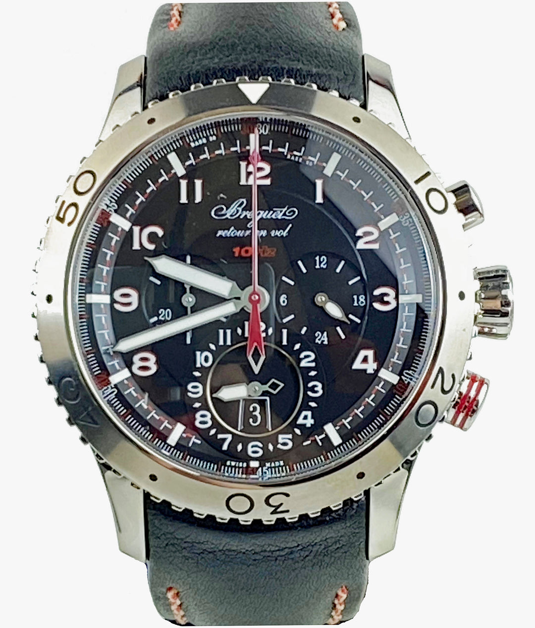 Breguet Type XXII Flyback Chronograph Reference 3880ST/H2/3XV