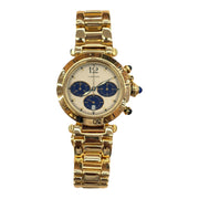 Est Cartier De Pasha Chronograph Timepiece 18k Gold