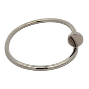 Est Cartier Juste Un Clou Bracelet 18K White Gold, size 17