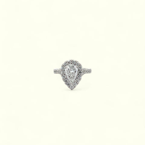 Christopher Designs L'amour Pear Cut