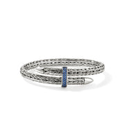 John Hardy Spear Bracelet with Blue Sapphire