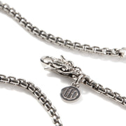 Silver Box Chain Necklace