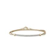 John Hardy Essentials 14K Bracelet with Diamonds