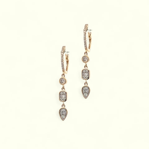 Getana Diamond Earring 0.47 CT