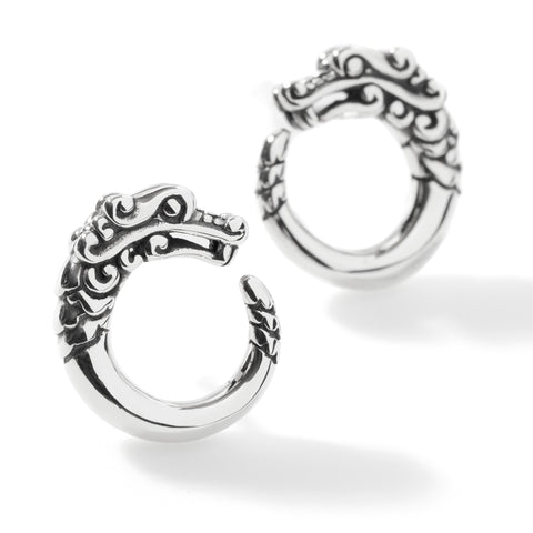 John Hardy Naga Heritage Silver Stud Earrings