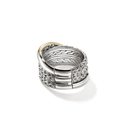 John Hardy Essentials 14K Crossover Ring