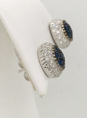 Boutique Selection Sapphire & Diamond Earrings