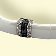 Demeglio White Ceramic Bracele